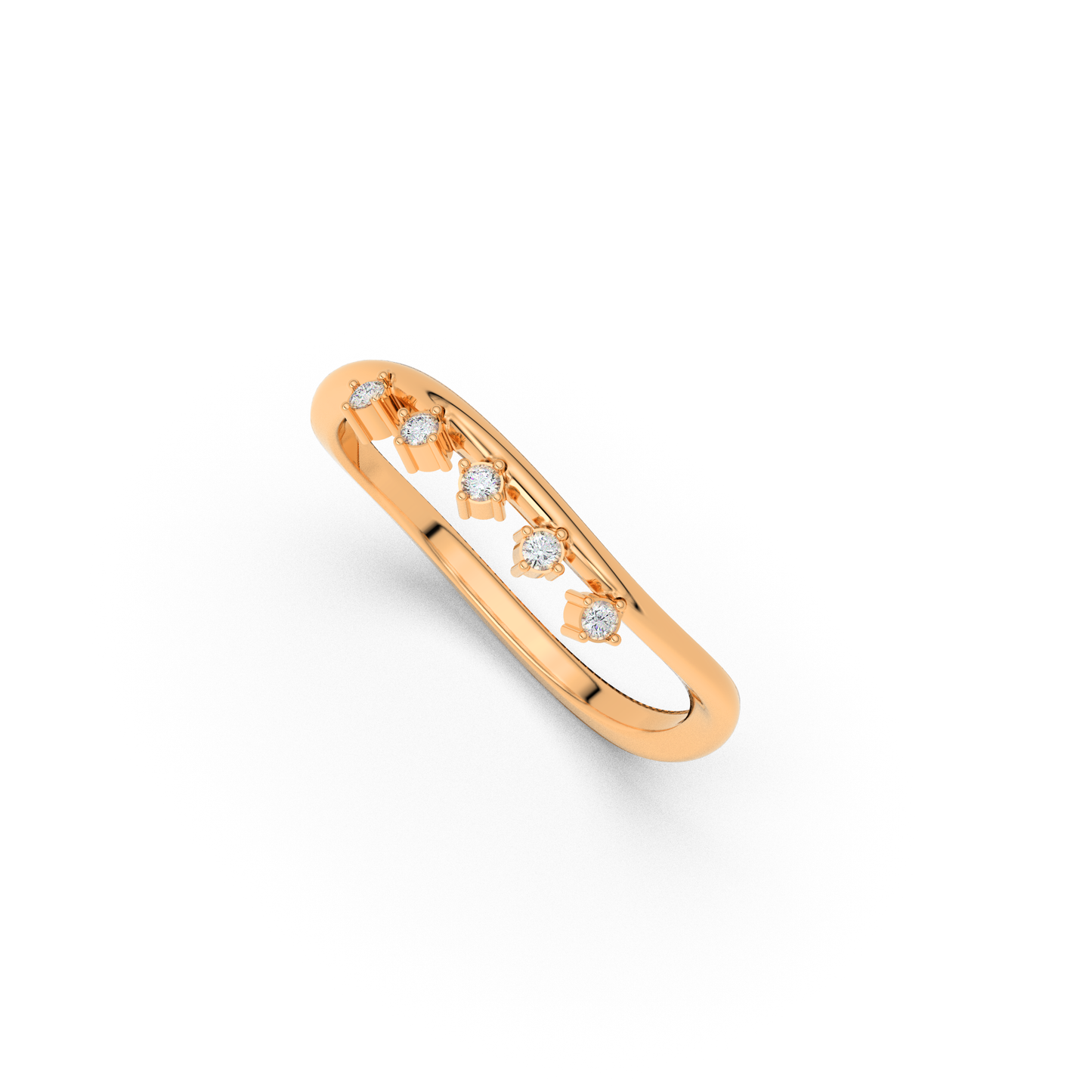 Enchanting Twilight 18Kt Diamond Ring