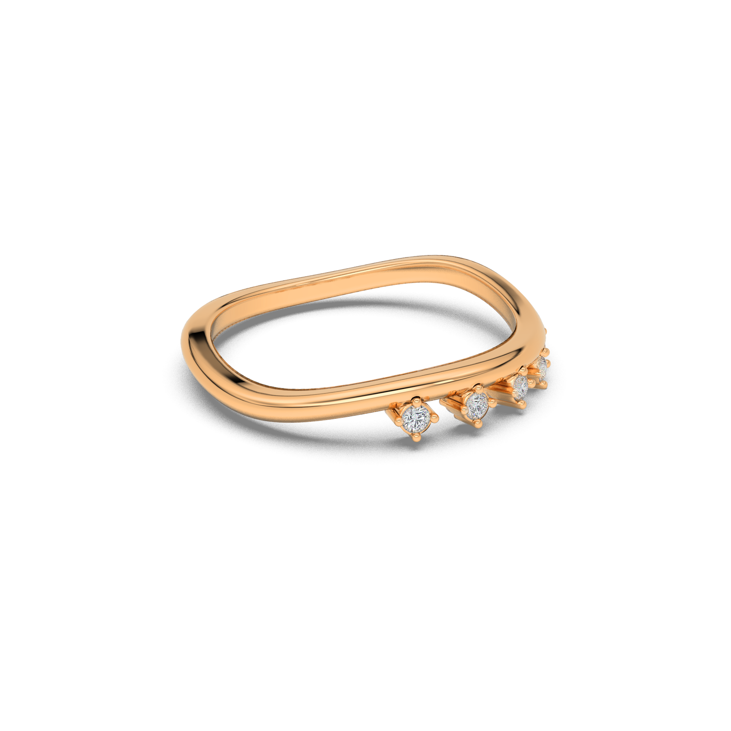 Enchanting Twilight 18Kt Diamond Ring