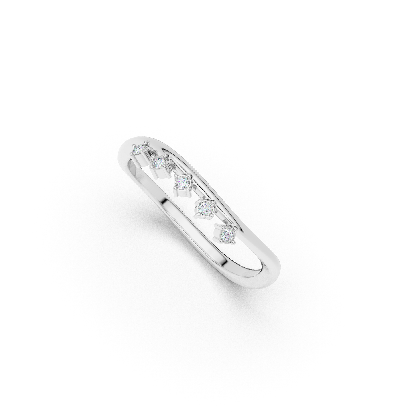 Enchanting Twilight 18Kt Diamond Ring