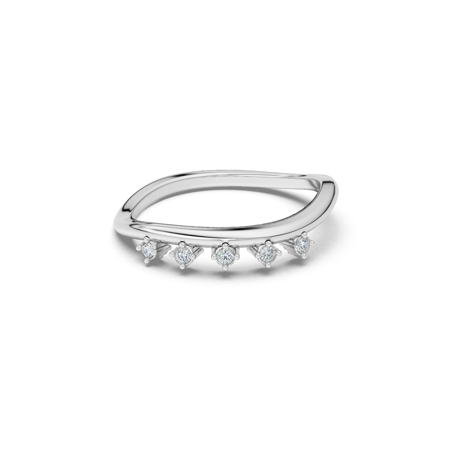 Enchanting Twilight 18Kt Diamond Ring