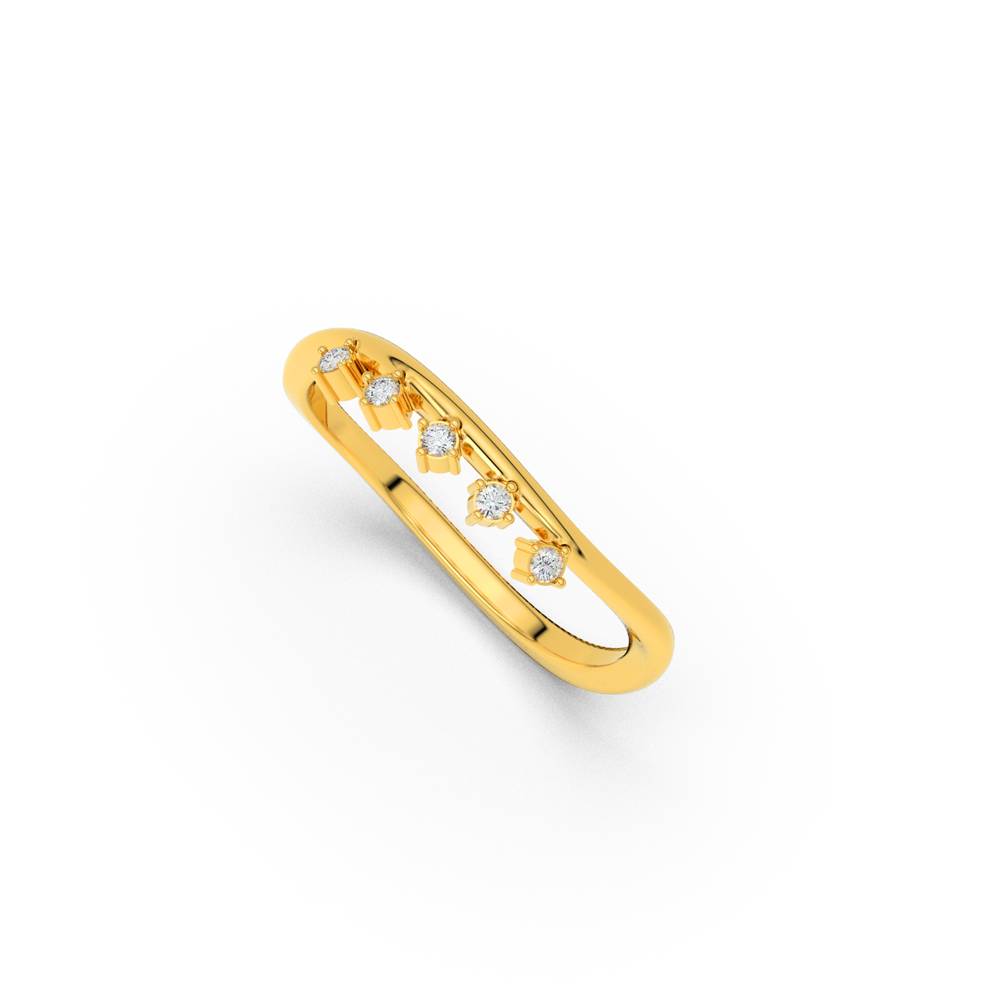 Enchanting Twilight 18Kt Diamond Ring