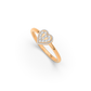 Radiant Mirage 18Kt Diamond Ring