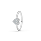 Radiant Mirage 14Kt Diamond Ring