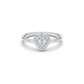 Radiant Mirage 14Kt Diamond Ring