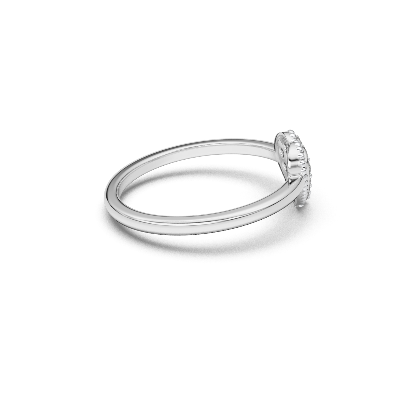 Radiant Mirage 14Kt Diamond Ring