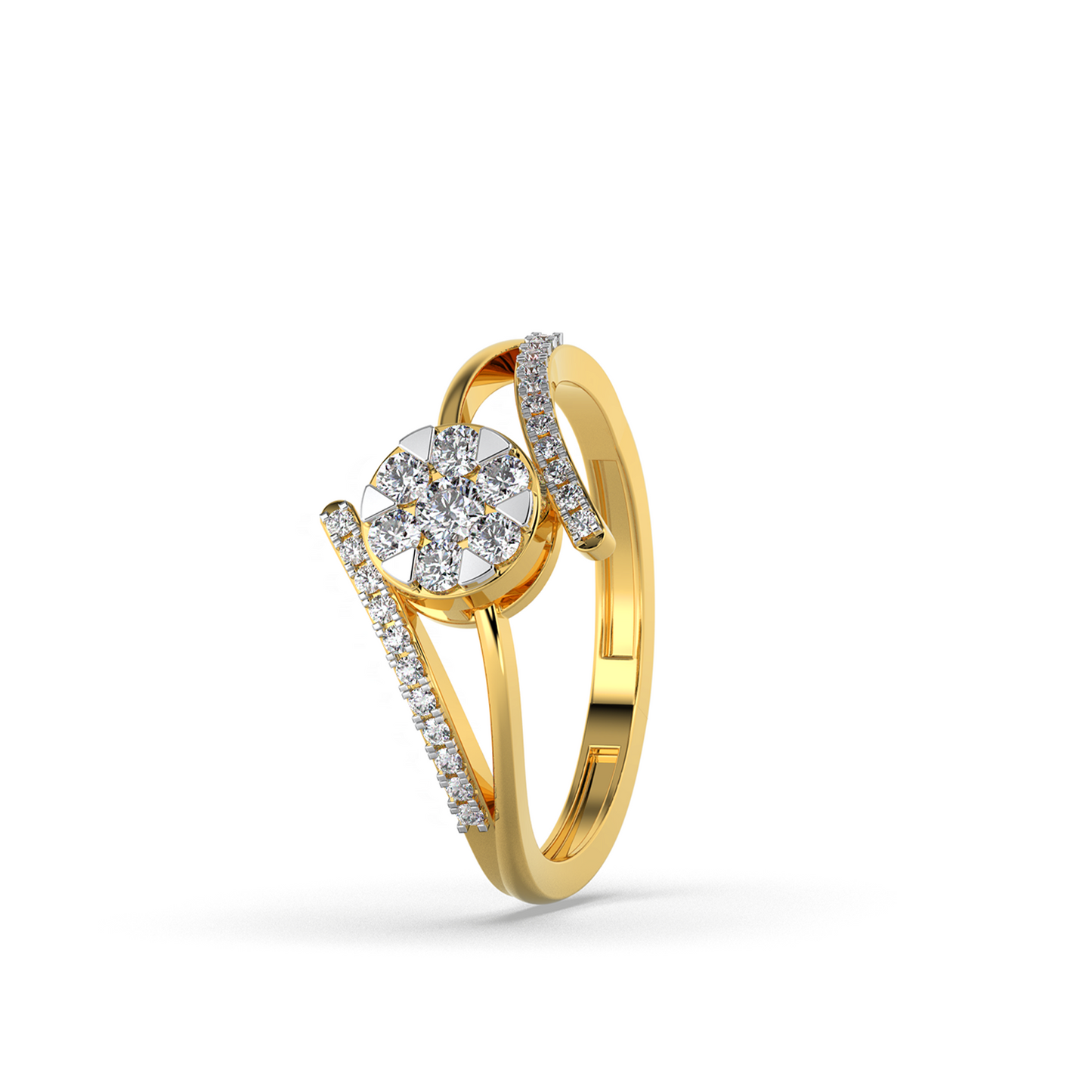 Stellar Reverie 14Kt Diamond Ring