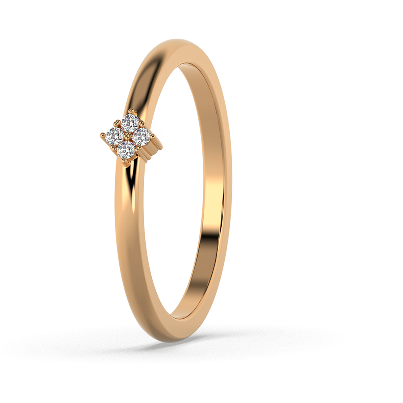 Twilight Whisper 14Kt Diamond Ring