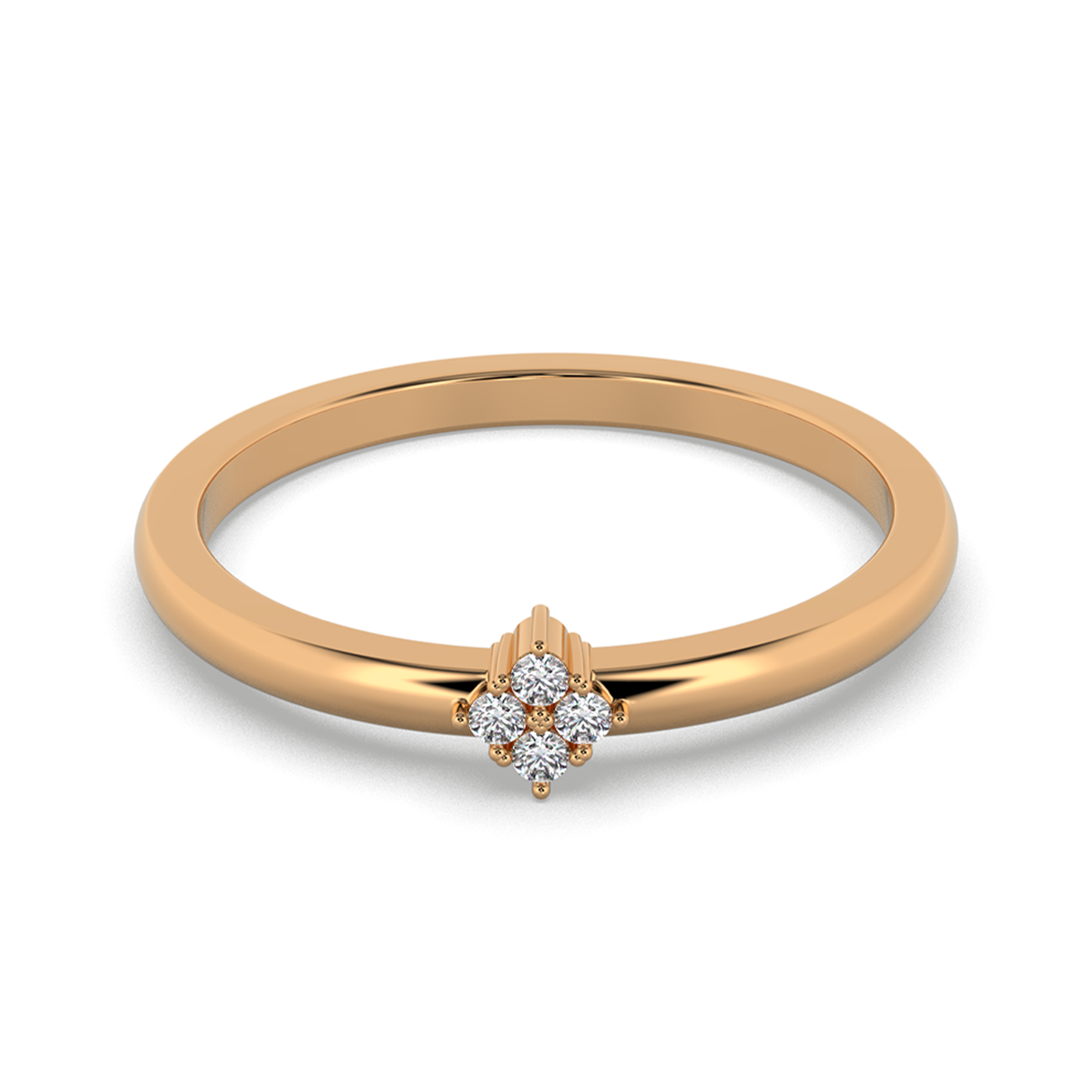 Twilight Whisper 18Kt Diamond Ring