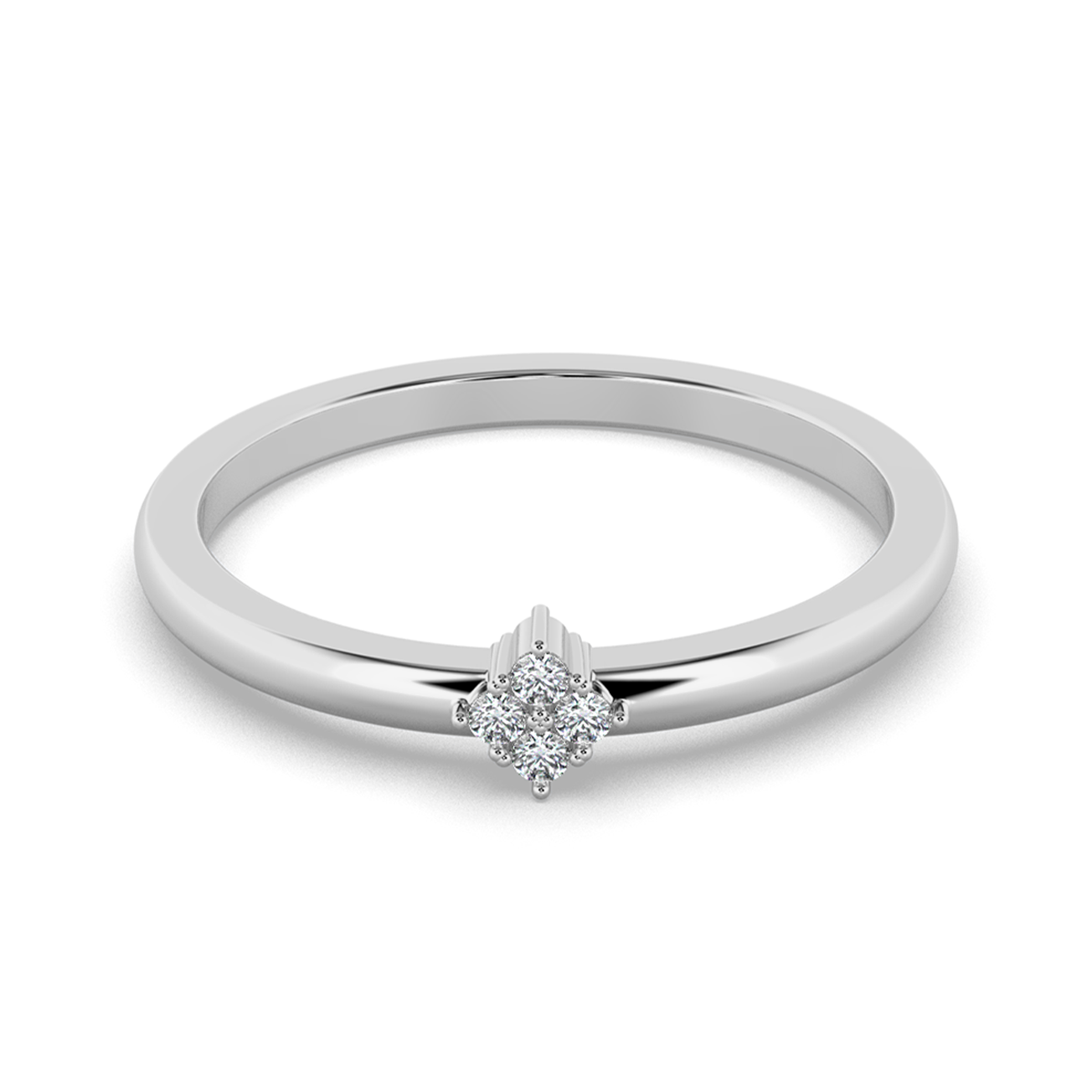 Twilight Whisper 18Kt Diamond Ring