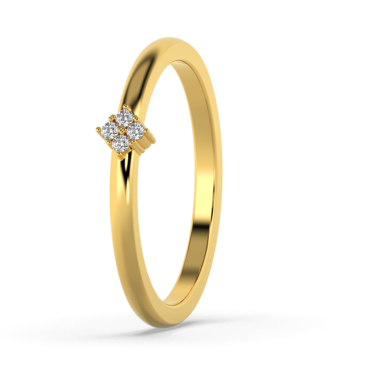 Twilight Whisper 18Kt Diamond Ring