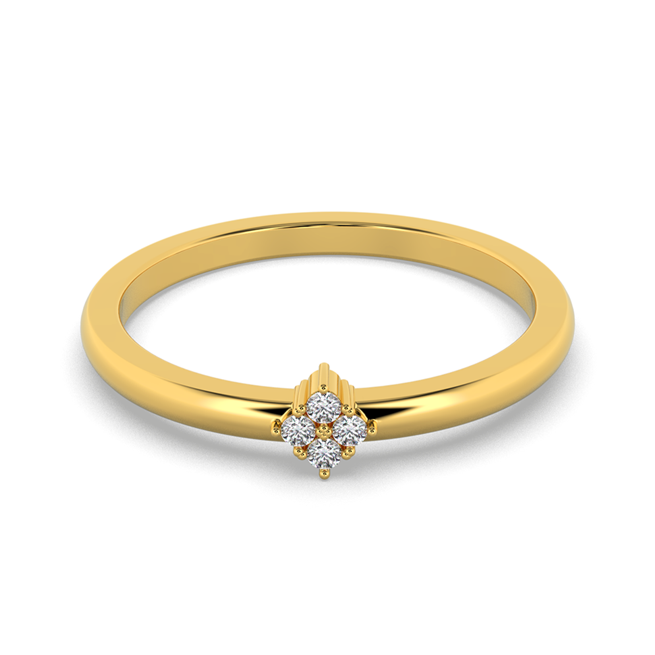 Twilight Whisper 18Kt Diamond Ring