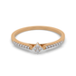 Aurora Veil 18Kt Diamond Ring