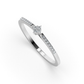 Aurora Veil 14Kt Diamond Ring