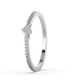 Aurora Veil 14Kt Diamond Ring