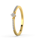 Aurora Veil 14Kt Diamond Ring