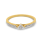 Aurora Veil 14Kt Diamond Ring