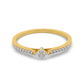 Aurora Veil 18Kt Diamond Ring