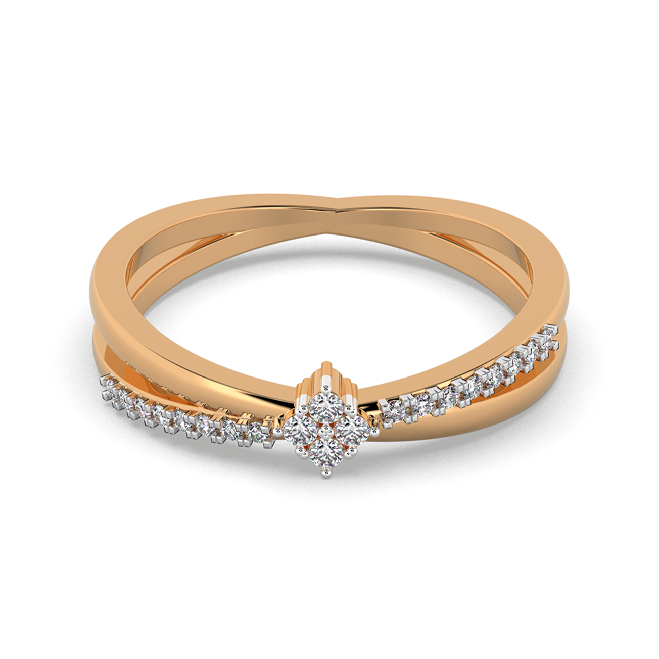 Ethereal Symphony 18Kt Diamond Ring