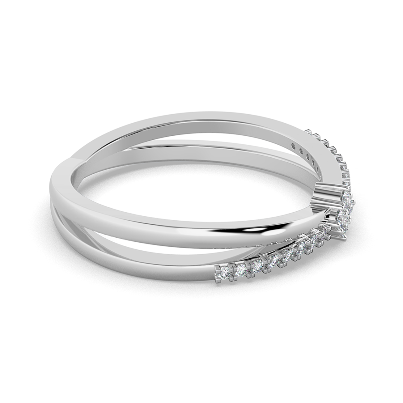 Ethereal Symphony 14Kt Diamond Ring