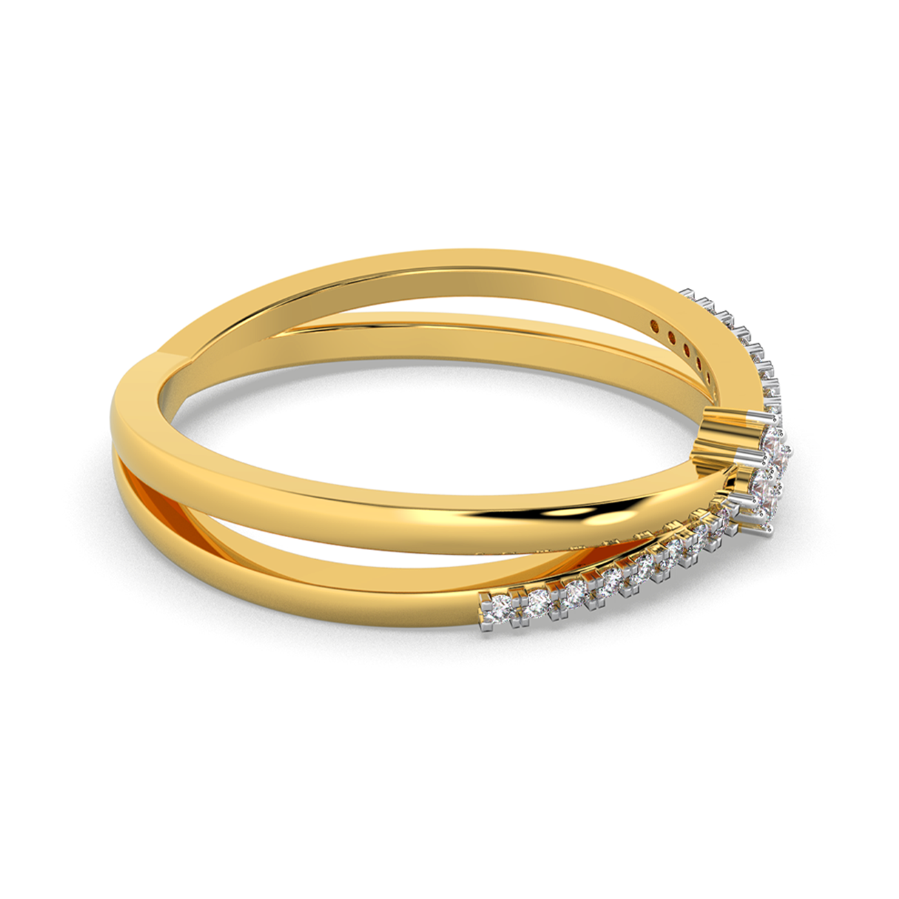 Ethereal Symphony 14Kt Diamond Ring