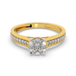 Moonlit Mirage 14Kt Diamond Ring