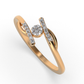 Crimson Serenade 18Kt Diamond Ring