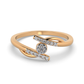 Crimson Serenade 14Kt Diamond Ring