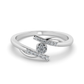 Crimson Serenade 14Kt Diamond Ring