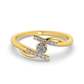 Crimson Serenade 14Kt Diamond Ring