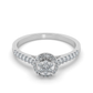 Ivory Whisper 14Kt Diamond Ring