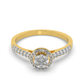 Ivory Whisper 14Kt Diamond Ring
