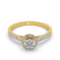 Ivory Whisper 18Kt Diamond Ring