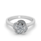 Rosé Twilight 18Kt Diamond Ring