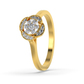 Rosé Twilight 14Kt Diamond Ring