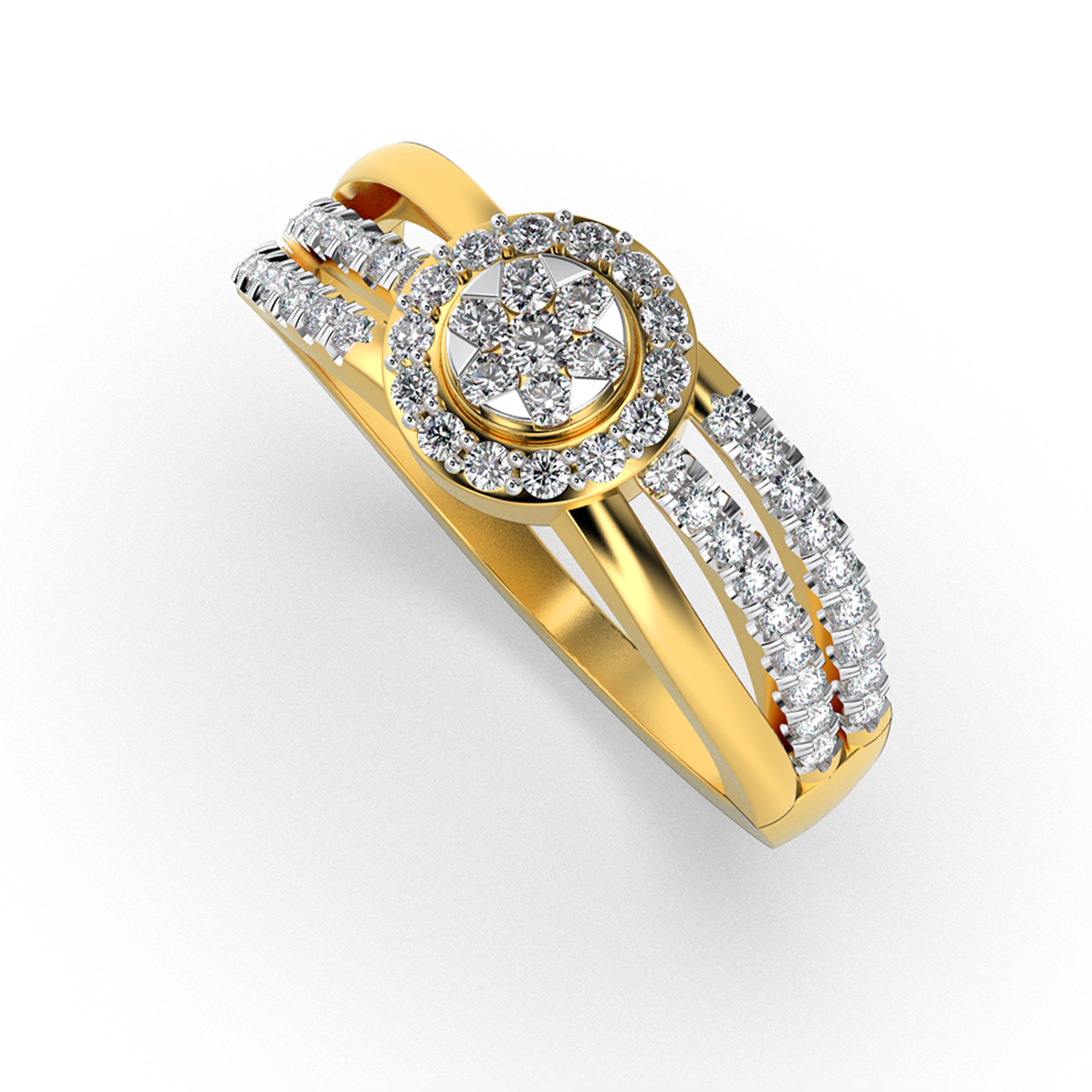 Velour Reverie 14Kt Diamond Ring