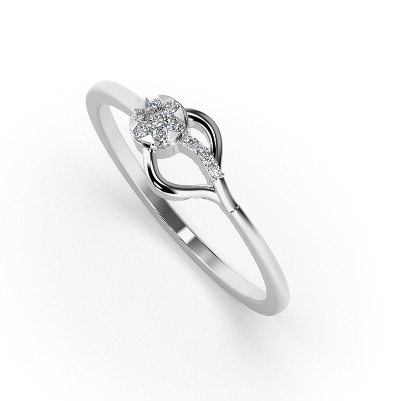 Golden Reverie 14Kt Diamond Ring