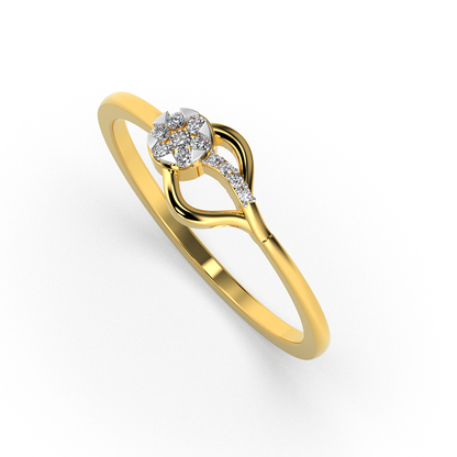 Golden Reverie 14Kt Diamond Ring