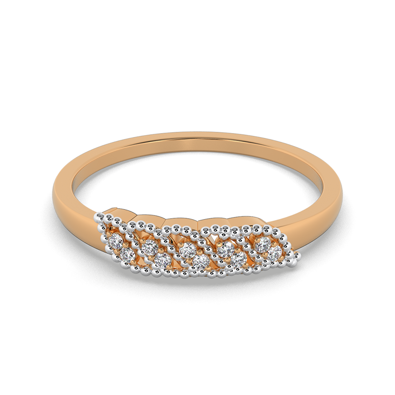Azure Symphony 14Kt Diamond Ring