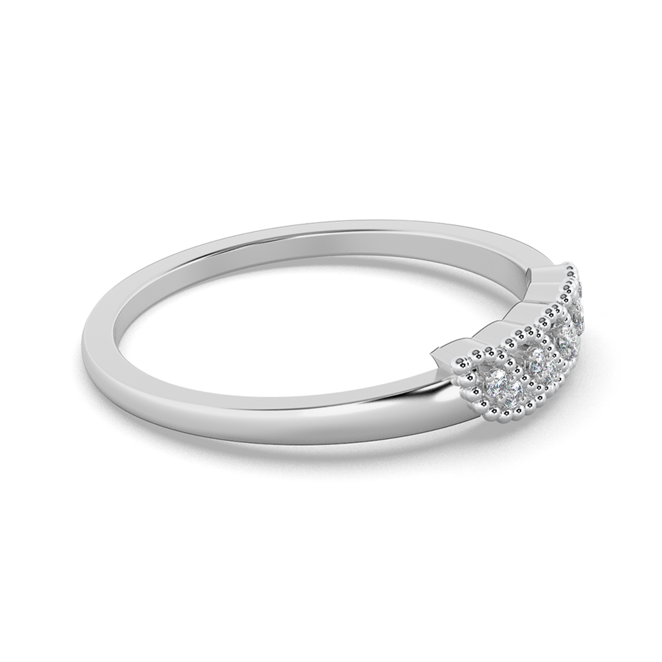 Azure Symphony 18Kt Diamond Ring