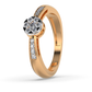 Celestial Grace 14Kt Diamond Ring