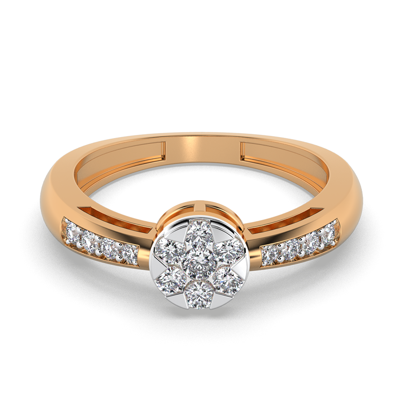 Celestial Grace 14Kt Diamond Ring