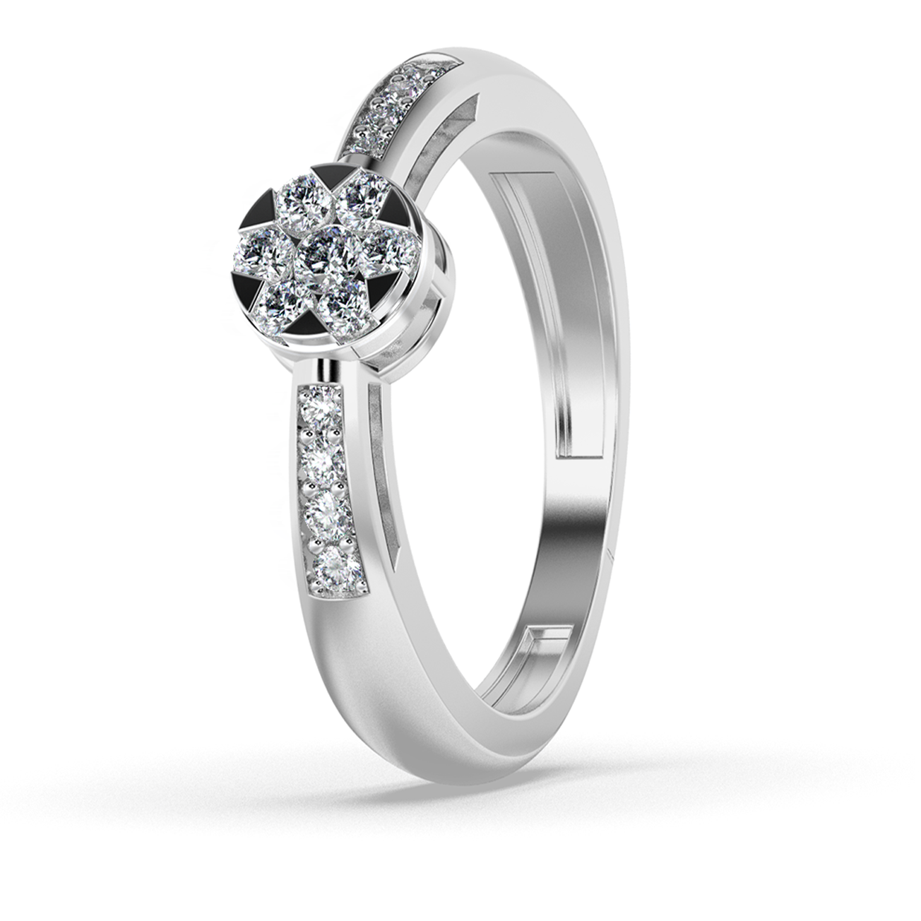 Celestial Grace 14Kt Diamond Ring