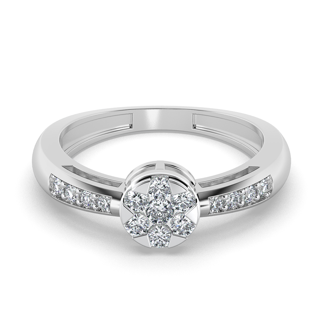 Celestial Grace 14Kt Diamond Ring