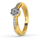 Celestial Grace 14Kt Diamond Ring