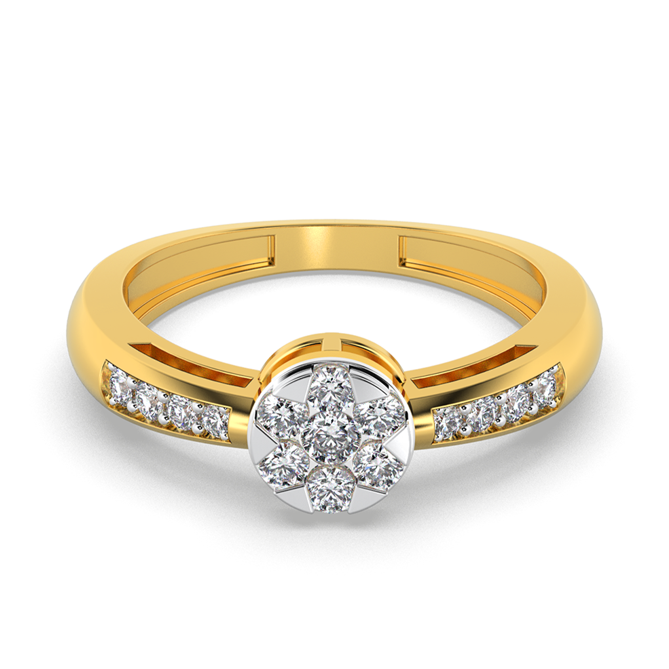 Celestial Grace 14Kt Diamond Ring
