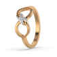 Radiant Echo 14Kt Diamond Ring