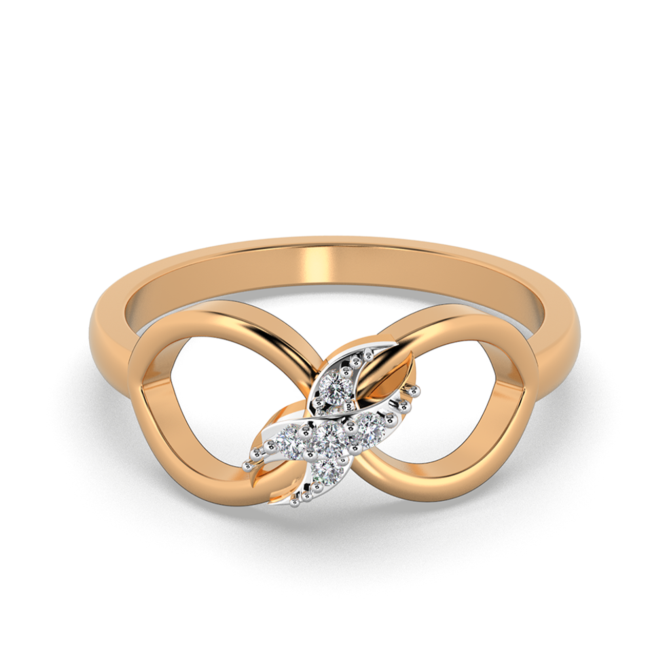 Radiant Echo 14Kt Diamond Ring