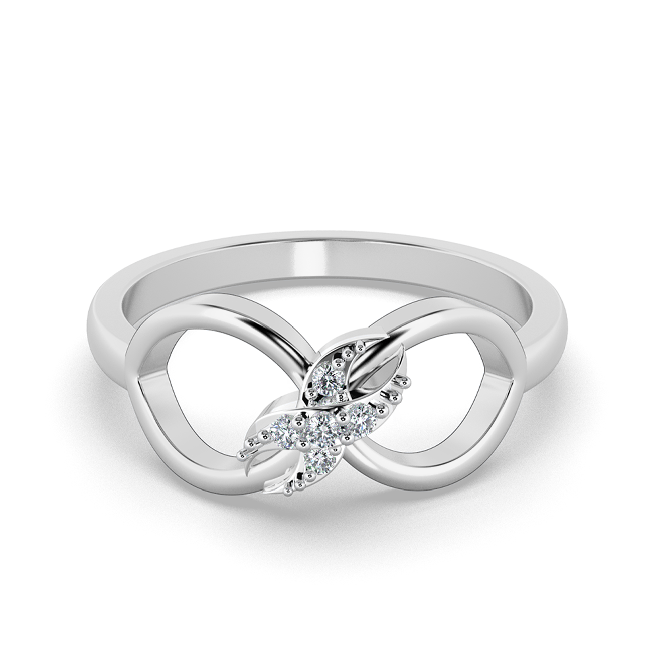 Radiant Echo 14Kt Diamond Ring