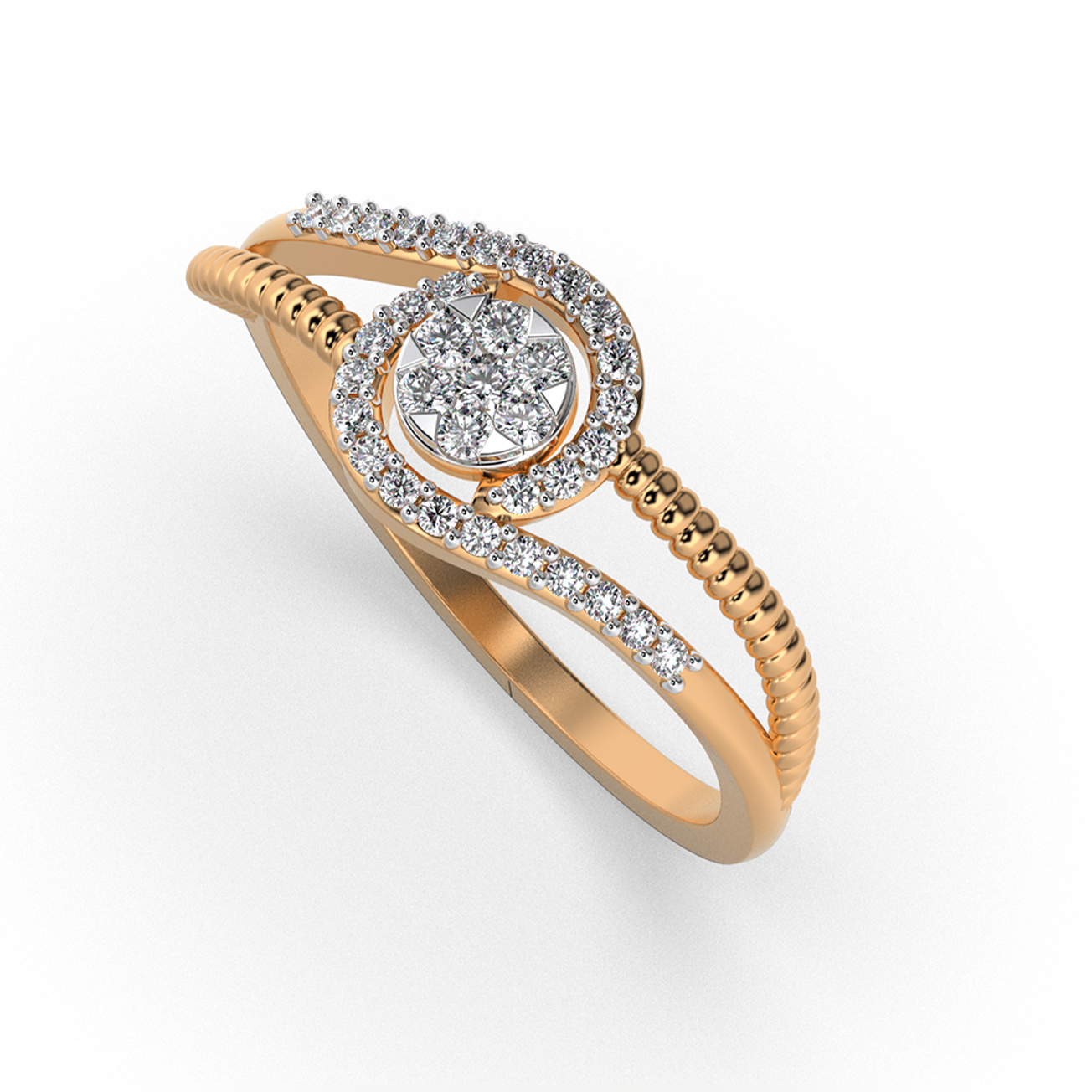 Velvet Dawn 14Kt Diamond Ring