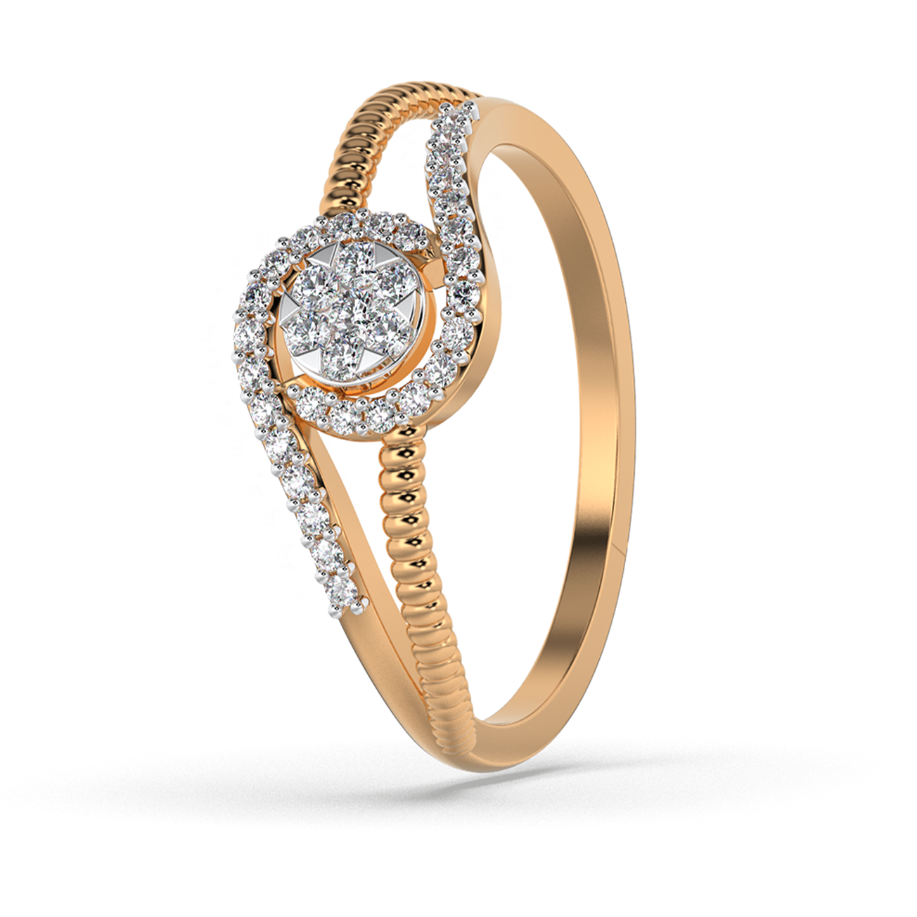 Velvet Dawn 14Kt Diamond Ring